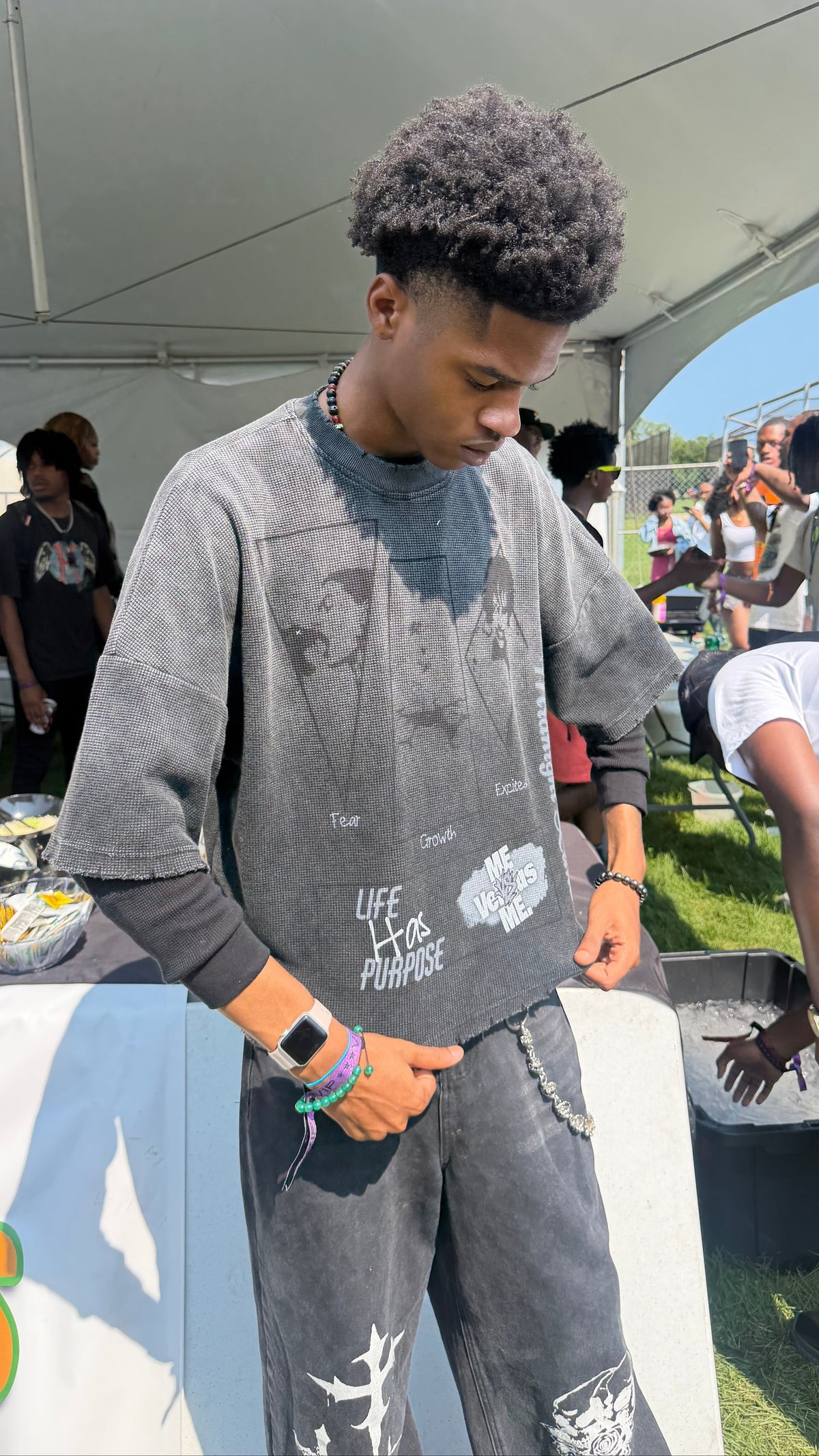 Artifacts Waffle Distressed Tee